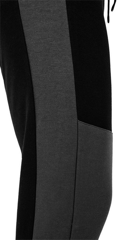 SPODNIE DRESOWE COMFORT, SZARO-CZARNE ROZMIAR XL