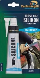 KLEJ SILIKON UNIWERSALNY 70ML BEZBARWNY