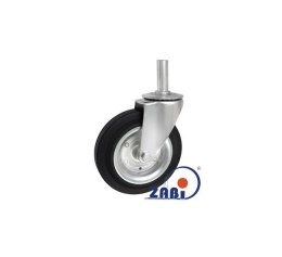 KOŁO METAL-GUMA 200MM OBUDOWA Z TRZPIENIEM 64*27