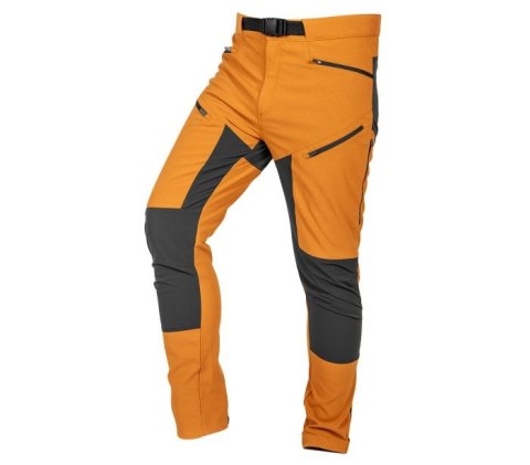 SPODNIE ROBOCZE OUTDOOR 4 WAY STRETCH MUSZTARD.-SZARE ROZ XL