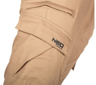 SPODNIE ROBOCZE OUTDOOR TYPU JOGGER BEŻOWE ROZMIAR S