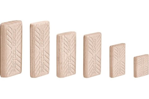 ŁĄCZNIK DOMINO BUKOWY D6*40/190 BU