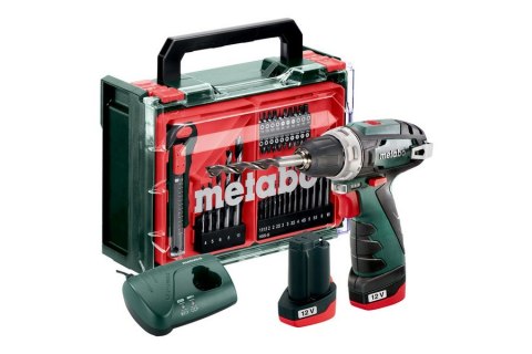 WIERTARKO-WRĘTARKA AKUM. 12V BS BASIC SET 2*2.0AH + 41 AKC.