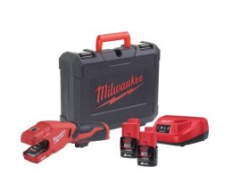 AKUMULATOROWY OBCINAK DO RUR INOX M12PCSSMC-202C 2*2.0AH