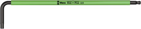 KLUCZ TRZPIENIOWY SZEŚCIOKĄTNY DŁUGI Z KULKĄ HEX PLUS 2.5MM