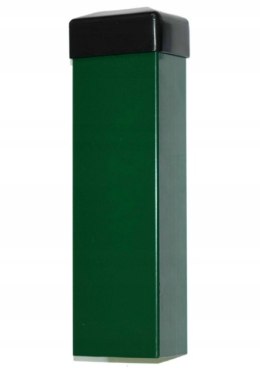 SŁUPEK DO OGRODZENIA ZIELONY 2300MM 60*40*2.0MM RAL 6005