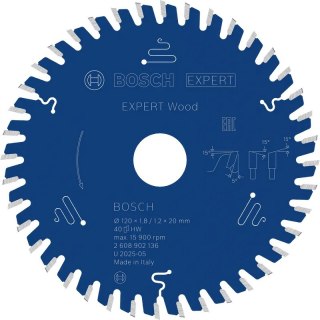 PIŁA TARCZOWA EXPERT 140X20X1.8/1.3X36T