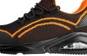 PÓŁBUTY ROBOCZE S1 SR STALOWY PODN.POMARAŃCZOWE ROZM.42