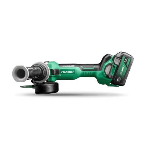 SZLIFIERKA KĄTOWA AKUMULATOROWA 125MM 18V 2*5.0AH HITSYSTEM