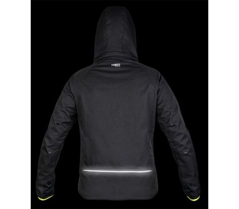 KURTKA MIX&MATCH SOFTSHELL CZARNO-ŻÓŁTA ROZMIAR S