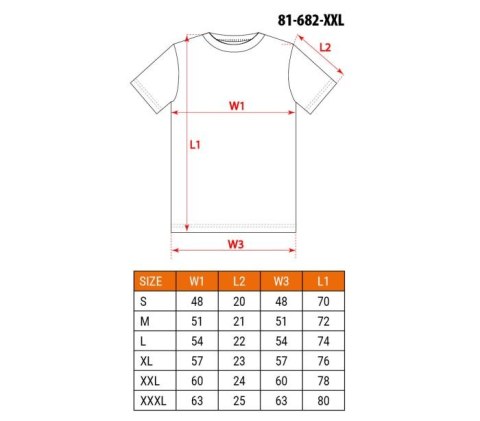 T-SHIRT Z NADRUKIEM MECHANIK ROZMIAR XXL