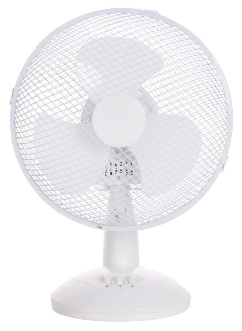 WENTYLATOR BIURKOWY 30CM BIAŁY