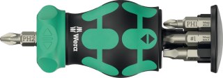 BARDZO MAŁA RĘKOJEŚĆ Z KRÓTKIM UCHWYTEM 1/4''STUBBY 6 CZĘŚCI