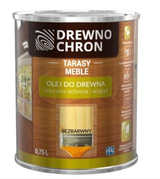 DREWNOCHRON OLEJ DO DREWNA BEZBARWNY 0.75 L.