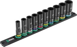 ZES. KLUCZY NASADOWYCH, 3/8'' 10 CZĘŚ.LISTWA MAGNETYCZN