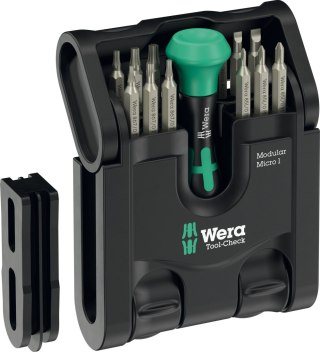 ZESTAW BITÓW Z UCHWYTEM TOOL-CHECK MODULAR MICRO 21 CZĘŚCI