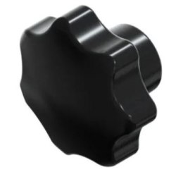 UCHWYT BAKELITOWY CZARNY M16*80MM DIN6336K