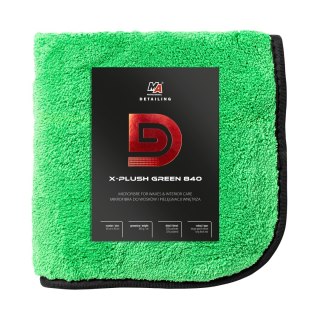 DETAILER MIKROFIBRA DO WOSKÓW X-PLUSH GREEN 840GSM
