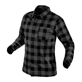KOSZULA FLANELOWA SZARA ROZMIAR XL