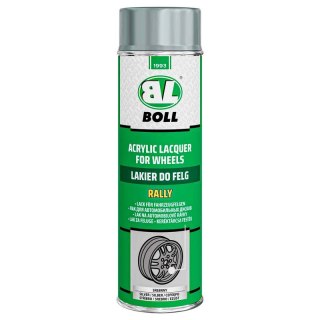 LAKIER DO FELG BOLL SREBRNY SPRAY 500ML.