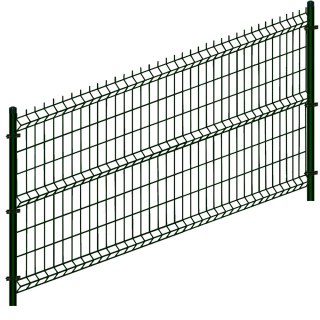 PANEL OGRODZENIOWY 2500*1530MM 3W/H*5MM CZARNY 9005