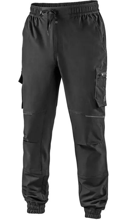 SPODNIE CXS DO PASA VENATOR JOGGER, CZARNE ROZM. 46