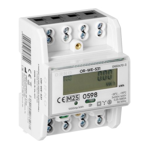3-FAZOWY LICZNIK ENERGII ELEKTRYCZNEJ 80A MID 4.3