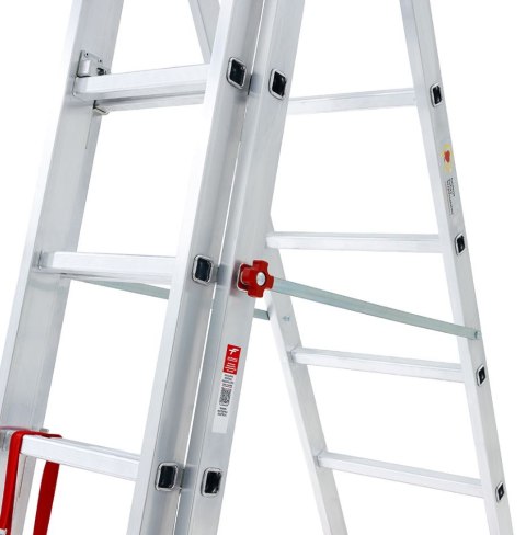 DRABINA TRZYELEMENTOWA 3X8 SZCZEBLI AK250.3SC - F. SCHODOWA