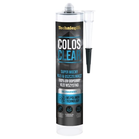 KLEJ USZCZELNIAJĄCY COLOS CLEAR BEZBARWNY 290ML