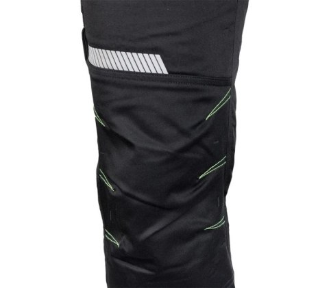 SPODNIE ROBOCZE MIX&MATCH CZARNE ROZMIAR XL