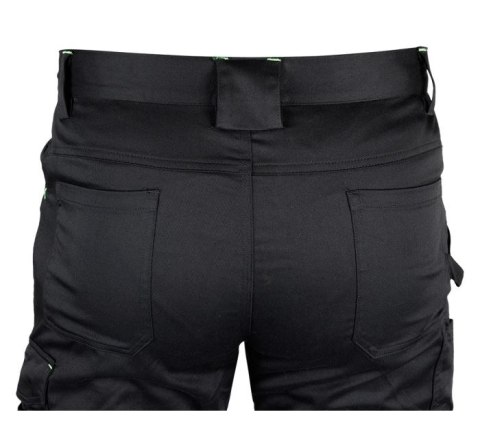 SPODNIE ROBOCZE MIX&MATCH CZARNE ROZMIAR XXL
