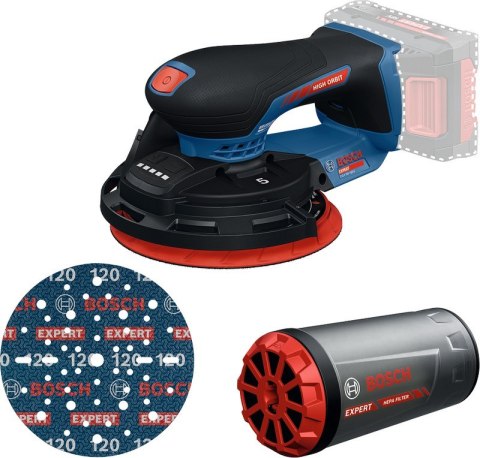 SZLIFIERKA MIMOŚRODOWA AKUMULATOROWA EXEX18V-150-5 0*AH