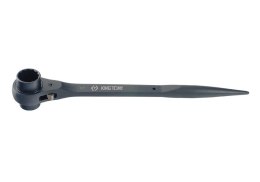DWUSTRONNY KLUCZ NASADKOWY Z GRZECHOTKĄ 24X30MM DŁ. 402MM