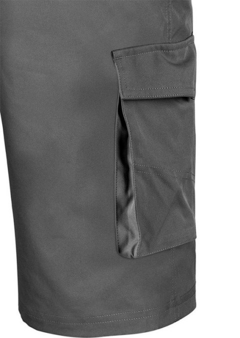 KRÓTKIE SPODENKI MIX&MATCH 2WAY STRETCH GRAFIT ROZMIAR XL