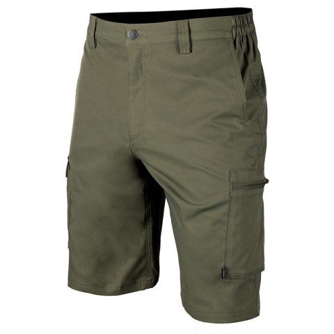 KRÓTKIE SPODENKI MIX&MATCH 2WAY STRETCH ZIELONE ROZMIAR XXL