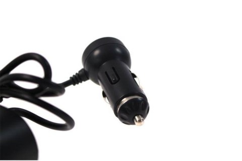 ROZDZIELACZ GNIAZDA ZAPALNICZKI 2*12/24V + 2*USB 2.1/1A 120W