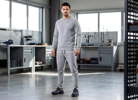 SPODNIE DRESOWE COMFORT SZARY MELANŻ ROZMIAR S