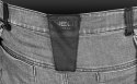SPODNIE ROBOCZE DENIM WZMOCNIENIA CORDURA, SZARE, ROZ. L