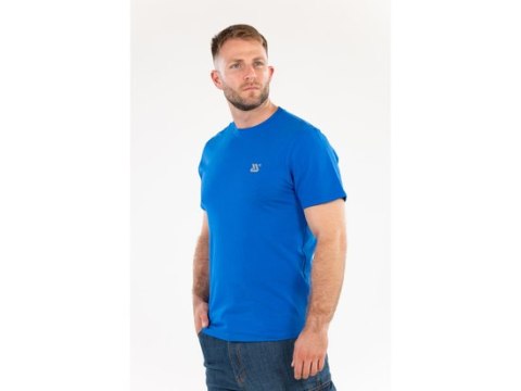 T-SHIRT TALL NIEBIESKI Z ELASTANEM R. XXL