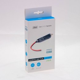 WTYCZKA GNIAZDA ZAPALNICZKI 12/24V Z KABLEM, LED