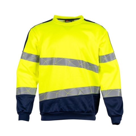 BLUZA ROBOCZA OSTRZEGAWCZA ŻÓŁTO-GRANATOWA ROZMIAR M