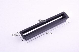 KRATKA KOMINKOWA LUFT 100*400MM.