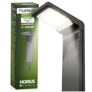 LAMPA SOLARNA SŁUPEK WBIJANY HORIUS 4000K