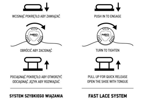 PÓŁBUTY ROBOCZE S1 SR FO, WIĄZANIE Z POKRĘTŁEM, ROZMIAR 40