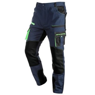 SPODNIE ROBOCZE MOTOSYNTEZA 100% BAWEŁNA RIP STOP ROZM. L
