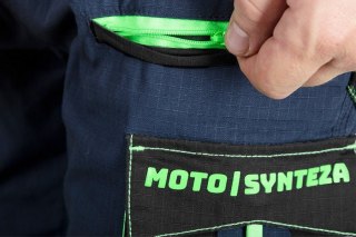 SPODNIE ROBOCZE MOTOSYNTEZA 100% BAWEŁNA RIP STOP ROZM. L