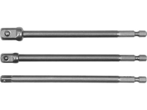 ADAPTER HEX DO NASADEK 1/4,3/8,1/2 , 3SZT.