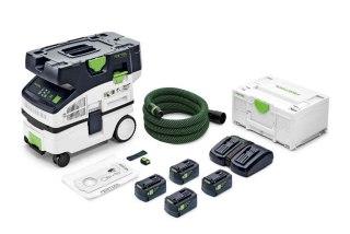 ODKURZACZ MOBILNY AKUMULATOROWY CTLC MINI I-PLUS 18V 4*5.0AH