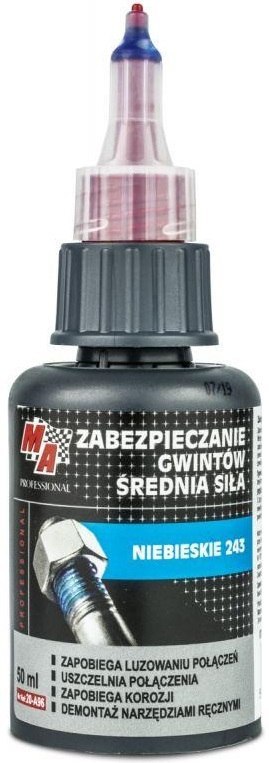 ŚRODEK DO ZABEZPIECZENIA GWINT.NIEBIESKI 50ML