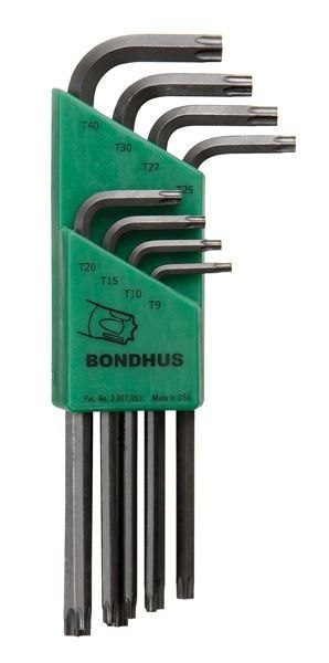 ZESTAW KLUCZY TORX DŁUGICH TX9-40, 8 SZT,